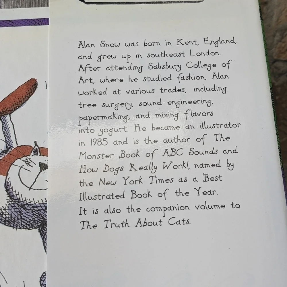 Vintage 1996 The Truth About Cats Coffee Table Book by Alan Snow